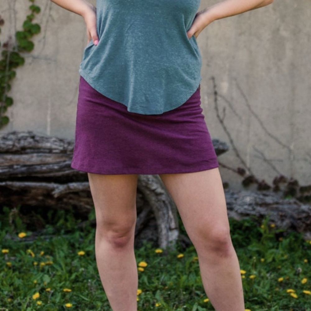 Bohemian Folk GREEN skort
